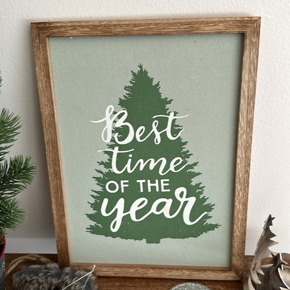 Lot 20 Christmas decor items with ornaments wall hangings art - Picture 5 of 14